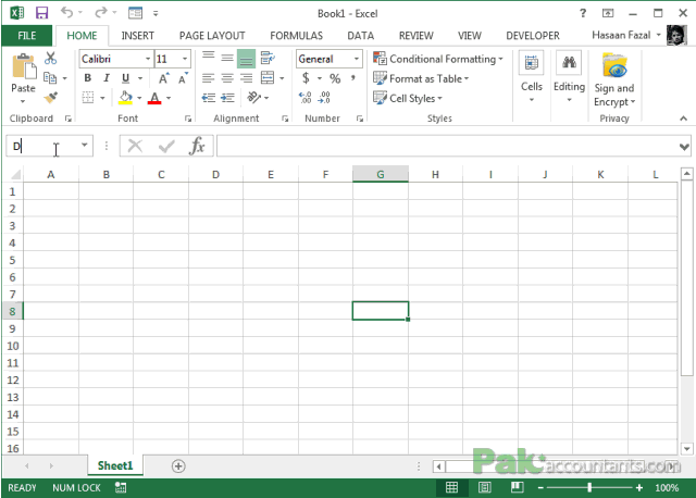 excel name box 7
