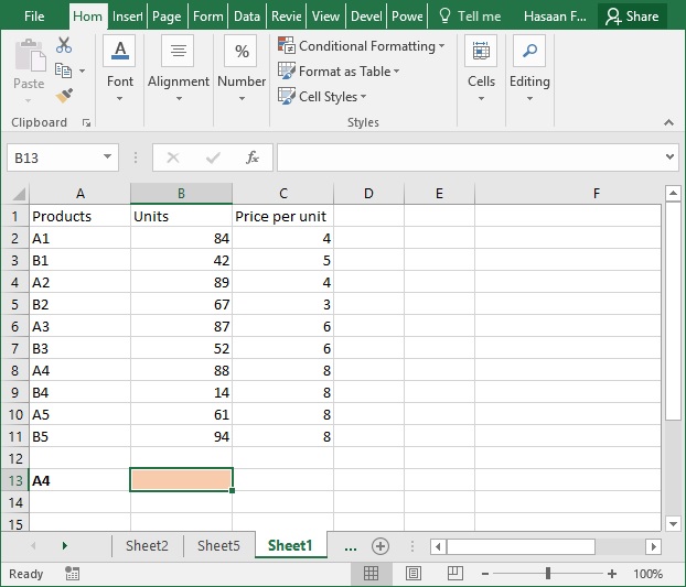 excel vlookup