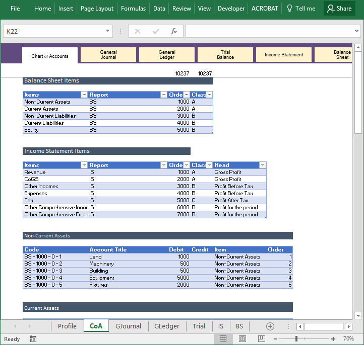 excel accounting system template