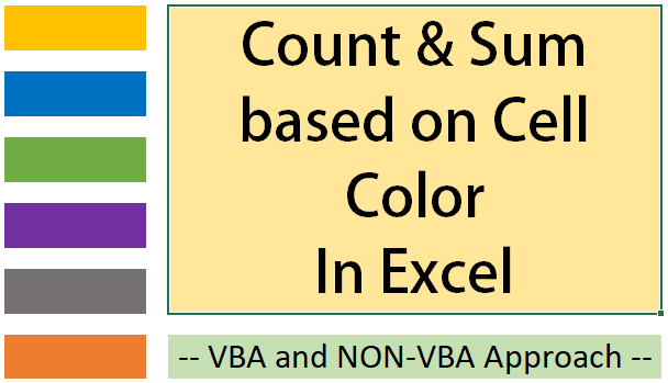 Excel Sum For Colors