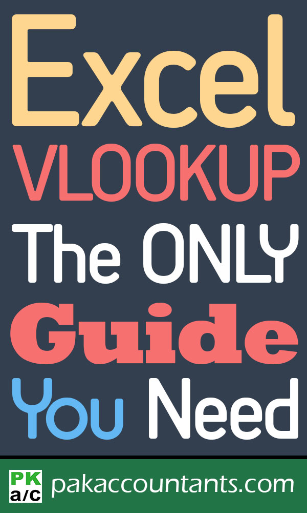 Vlookup In Excel The Only Guide You Ever Need