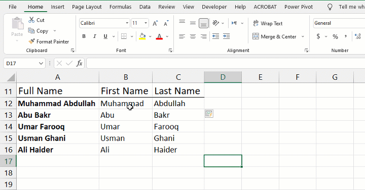 sort by last name in excel sort tool